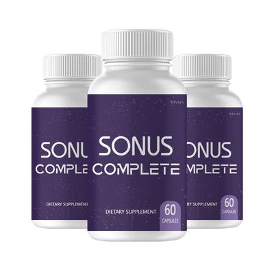(3 Pack) Sonus Complete - Sonus Complete Tinnitus Support Supplement (180 Capsules)