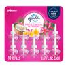 Glade PlugIns Refills Air Freshener, Scented and Essential Oils for Home and Bathroom, Exotic Tropical Blossoms, 6.7 Fl Oz, 10 Count view 1