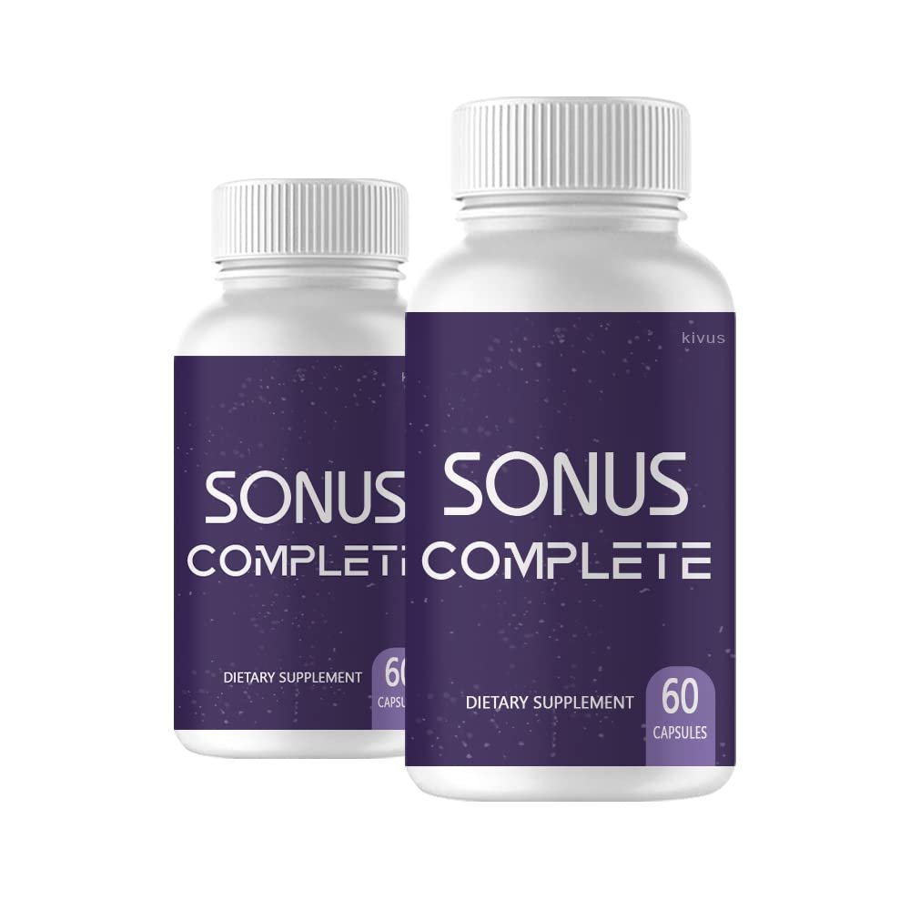 (2 Pack) Sonus Complete - Sonus Complete Tinnitus Support Supplement (120 Capsules)