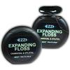 EZZI Woven Expanding Dental Floss | Fluffy & Textured w/Charcoal & Xylitol to Optimally Clean Gums | Mint | Thick & 109 Yards view 1