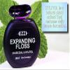EZZI Woven Expanding Dental Floss | Fluffy & Textured w/Charcoal & Xylitol to Optimally Clean Gums | Mint | Thick & 109 Yards view 4