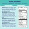 Ultima Replenisher Daily Electrolyte Powder  Tropical Variety Pack, 20 Stickpacks  Zero Sugar Hydration Packets with 6 Electrolytes and Minerals  Sugar Free, Plant Based & Keto Friendly Drink Mix view 3