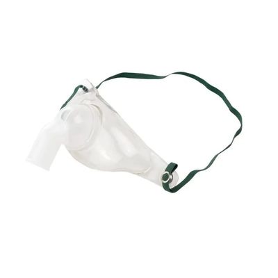 Dynarex 34020 Tracheostomy Mask with Swivel Tubing Connector, Adult, Pack of 50