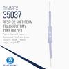 Dynarex Resp-O2 Soft-Foam Trach Tube Holders - Disposable Tracheotomy Tube Neckband - Helps Secure Tracheostomy Tubing - Soft Fabric Covered Foam, Adjustable Hook & Loop Closure (Large, 100) view 2