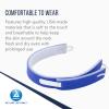 Dynarex Breathable Foam Trach Tube Holder - Adjustable Tracheostomy Tube Holder with Soft Outer Ties, Hook-and-Loop Closure - 2 Pieces - Large, Case of 120 view 3
