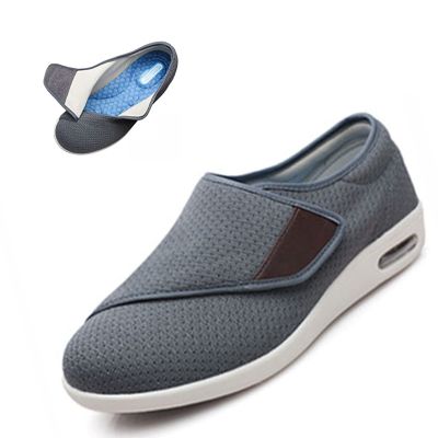Diabetic Shoes for Swollen Feet,Men Women Swollen Feet Obese Large Shoes,Comfort Elderly Orthopaedic Shoe Extra Wide Health Preventive Shoes (D 37 EU)