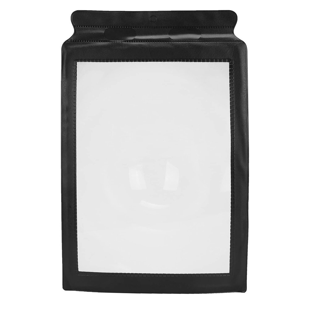 Reading Magnifier, Portable A4 Magnifier Low Vision Seniors Magnifying Sheet Reading Large Sheet Magnifying Glass Magnify Glasses Lens Reading Aid for Books Menus Newspapers