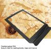 Reading Magnifier, Portable A4 Magnifier Low Vision Seniors Magnifying Sheet Reading Large Sheet Magnifying Glass Magnify Glasses Lens Reading Aid for Books Menus Newspapers view 2