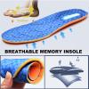 Women Extra Wide Width Shoes Lightweight Breathable Adjustable Swollen Ankles Edema Feet for Elderly Diabetic Bunion Arthritis Plantar Fasciitis (Blue Grey 38 EU) view 2