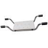 Aluminium Bath Bench, Adjustable Bathtub Seat for Elderly, 74-82cm, Plastic Bathtub Seat for Elderly, Disabled, Handicapped, 300 LBS Load view 1