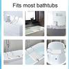 Bathtub Shower Chair Seat Bench with Removable Back, Aluminium Suspended Bath Seat, 139KG Load, for Elderly Disabled Aid view 3