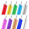 1000 Pcs Metallic Twist Ties 10 Colors Twist Tie 4" Bread Ties Twist Ties for Bags Foil Twist Ties Bag Ties Colorful Twist Ties for Party Gift Wrapping Bags Cellophane Treat Bags Bread Candy Bags view 2