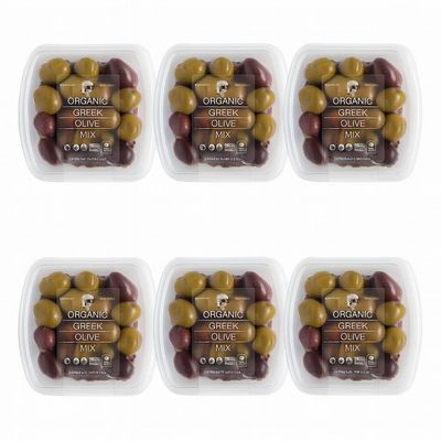 Divina, Organic Greek Olive Mix, 6.3 Ounce(pack of 6)