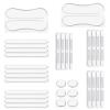 34 Pcs High Cushion Inserts, Sling Shoe Grip for Sandals & Backs, Women's Strap Cushion Inserts, Silicone Thin Heel Straps for High Heels & More view 1