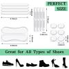 34 Pcs High Cushion Inserts, Sling Shoe Grip for Sandals & Backs, Women's Strap Cushion Inserts, Silicone Thin Heel Straps for High Heels & More view 2