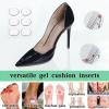 34 Pcs High Cushion Inserts, Sling Shoe Grip for Sandals & Backs, Women's Strap Cushion Inserts, Silicone Thin Heel Straps for High Heels & More view 4