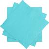 Spakon 100 Pieces 2 Ply Cocktail Napkin Disposable Soft Napkins for Dinner Wedding Party Baby Shower Birthday Bridal Anniversary Reception, 5 x 5 In (Blue Green) view 1
