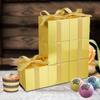 DOYIDE 100 Pack Small Gift Boxes, 3x3x3 Inches Favor Boxes Gold Paper Gift Boxes with Lids for Presents, Crafting, Cupcake Boxes, Gifts, Candy Boxes for Wedding Party Bridal Shower Baby Shower Favors view 2