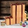 DOYIDE 100 Pack Small Gift Boxes, 3x3x3 Inches Favor Boxes Brown Paper Gift Boxes with Lids for Presents, Crafting, Cupcake Boxes, Gifts, Candy Boxes for Wedding Party Bridal Shower Baby Shower Favors view 2