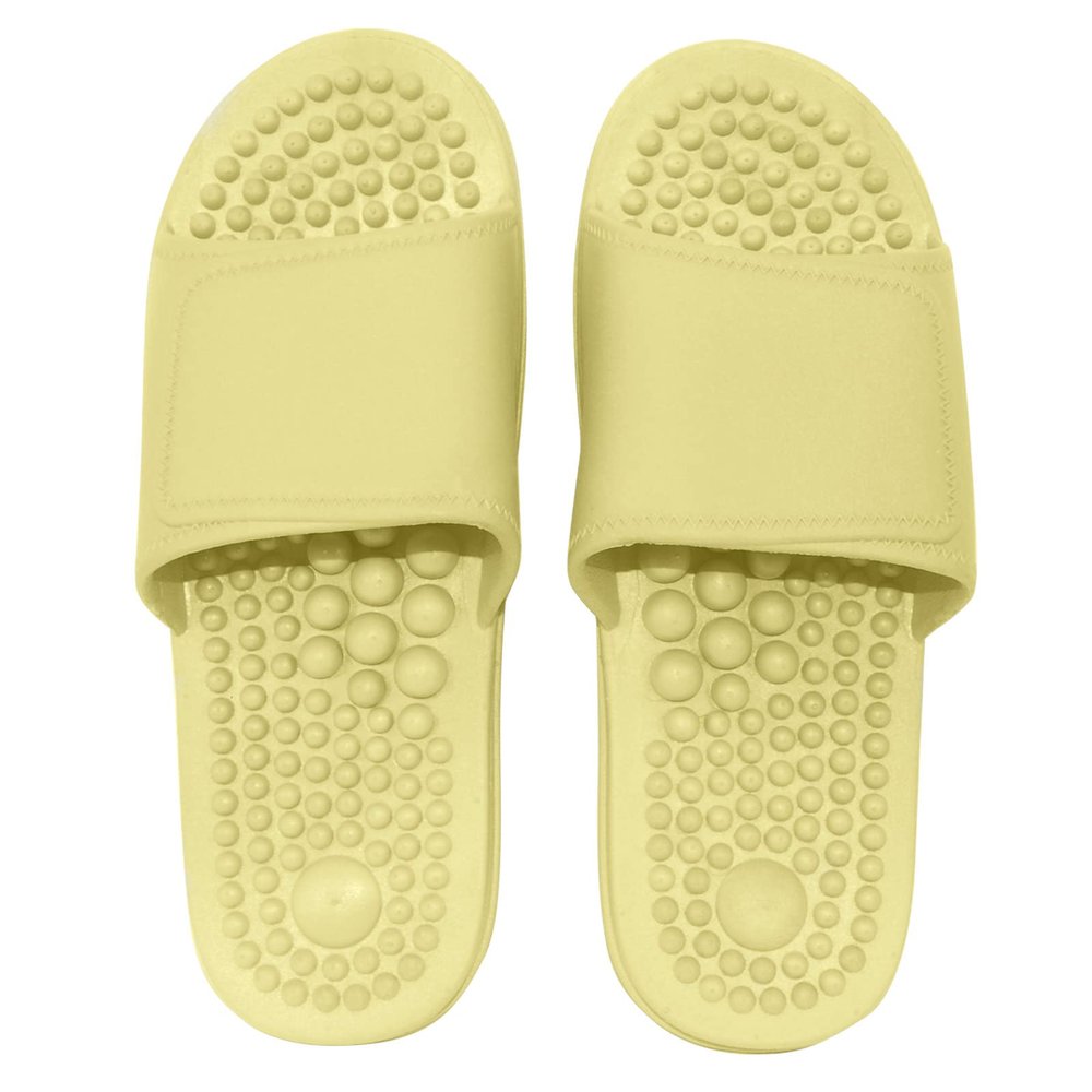 Acupressure Massage Slippers Reflexology Therapy Shoes Plantar Fasciitis Arthritis Neuropathy Pain Relief Acupuncture Slippers Non-Slip Massage Sandals Women,Gifts for Parents(Green, US Women 6.5-7)