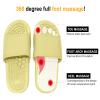 Acupressure Massage Slippers Reflexology Therapy Shoes Plantar Fasciitis Arthritis Neuropathy Pain Relief Acupuncture Slippers Non-Slip Massage Sandals Women,Gifts for Parents(Green, US Women 6.5-7) view 4