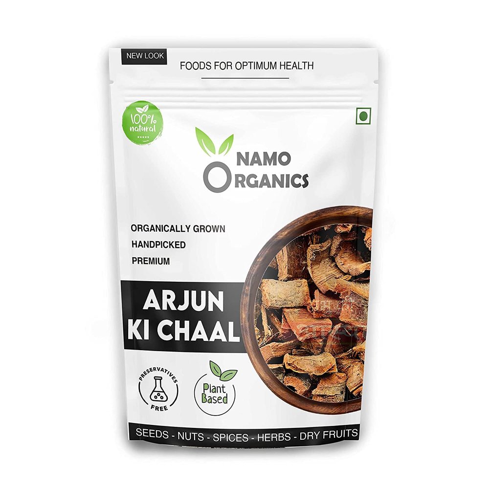 DKM Organics - Organic Arjun ki Chaal - 400 Gm - Arjuna Bark - Sourced from 100% Organic Farms