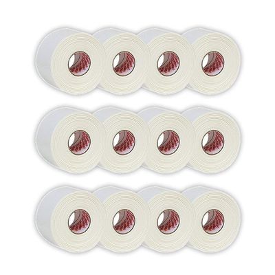 3 Set- Athletic Tape - White - 1 1/2" x 15 Yards - Mueller M Tape - 12 Rolls