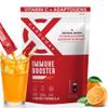 CardoMax Immunity Booster Liquid Drink Mix with Ginseng and Vitamin C for Kids and Adults, Immune Support Supplement for Energy and Wellness, Orange Flavor, 15 Single-Serve Liquid Stick Packs view 1