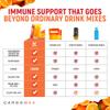 CardoMax Immunity Booster Liquid Drink Mix with Ginseng and Vitamin C for Kids and Adults, Immune Support Supplement for Energy and Wellness, Orange Flavor, 15 Single-Serve Liquid Stick Packs view 2