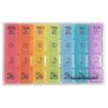 BaHoki Essentials Weekly Pill Organizer - Portable 7-Day Pill Box with 3 Times Per Day Compartments view 1