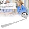 Curved Spoon,ANGGREK Curved Spoon Angled Spoon Stainless Curved Self FeedingAdaptive Utensil for Parkinsons or Elderly Use(Right Hand) view 3
