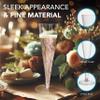 Party Essentials Disposable Hard Plastic Two Piece 4 oz. Toasting Cocktail Cups, Clear Champagne Flutes, 20-Count view 4