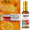 Blaze 619 Mango Chili Hot Sauce - Medium Spicy Handmade All Natural Gluten Free Low Sodium (5 oz.) view 3