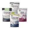 Cultures for Health "Worry Free" Bundle | Starters for Gluten Free Sourdough, Vegan Yogurt, Water Kefir, & Soy Free Tempeh | Alternatives for Dietary Needs | DIY Gift Set for Healthy Lifestyle view 1