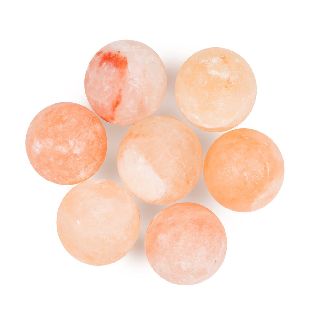 Himalayan Secrets Massage Stone - Use for Body Massage or Exfoliate (Ball 30mm (Pack of 24))