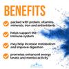 Organic Blue Spirulina Powder - 100% Pure Superfood Blue-Green Algae, Natural Food Coloring for Smoothies & Protein Drinks - Non GMO, Gluten-Free, Vegan + USDA Certified, 300 Servings, No Fishy Smell view 4