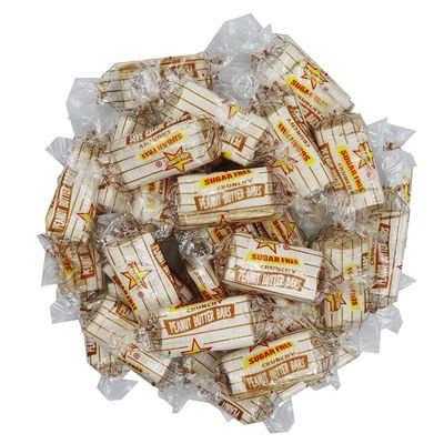 Smarty Stop Sugar Free Peanut Butter Bar Candy (3 Pound)