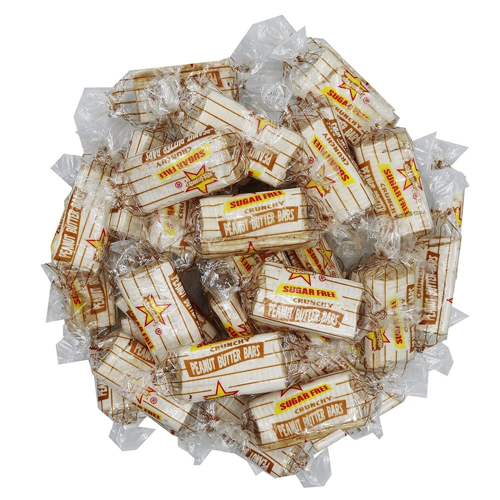 Smarty Stop Sugar Free Peanut Butter Bar Candy (3 Pound)