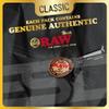 RAW Black Classic Slow Burning Pre-Rolled Cones 1-1/4 Packed Inside a RAW Metal Tin Container with Packing Tubes | 20 Pack | view 4