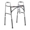 Dynarex Heavy Duty Bariatric Walker is a Foldable, Stand-Up Walker with Tool-Free Adjustable Height up to 39 & 500 Pound Weight Capacity, Silver, 1 Dynarex Heavy Duty Bariatric Walker view 1