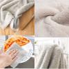 10 Pack Kitchen Cloth, Microfiber Dish Towels Washcloths, Super Absorbent Coral Velvet Dishtowels, Premium Cleaning Cloths,Non-Stick Oil Quick Dry Dish Towels, Soft Tea Towels, Table Cleaning Cloths. view 4