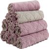 10 Pack Kitchen Cloth, Microfiber Dish Towels Washcloths, Super Absorbent Coral Velvet Dishtowels, Premium Cleaning Cloths,Non-Stick Oil Quick Dry DishTowels, Soft Tea Towels, Table Cleaning Cloths. view 1