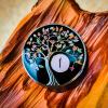 1 Year Sobriety Chip | Tree of Life AA Coin Token Medallion with Glow in The Dark Recovery Anniversary view 4