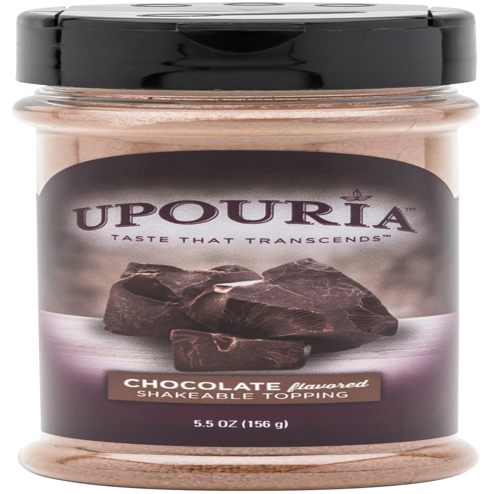 Upouria Chocolate Shakeable Topping, 5.5 Ounce Bottle