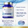 Carlyle Biotin 10000mcg | 150 Capsules | Beauty Formula with Keratin | Non-GMO, Gluten Free Supplement view 3