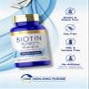 Carlyle Biotin 10000mcg | 150 Capsules | Beauty Formula with Keratin | Non-GMO, Gluten Free Supplement view 4