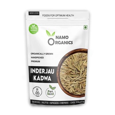 DKM Inderjau Kadwa - 200 Gm - Inderjoo Kadwa/Inder Jau/inderjaw for - Sourced from 100% Organic Farms (200 Gm)