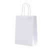 100 Pcs Paper Gift Bags, Kraft Paper Bags with Handles Great for Christmas Graduations Baby Showers Thanksgiving Halloween Easter Mother's Day Kids Parties Wedding Bridal Showers-2-10x5x12in view 1