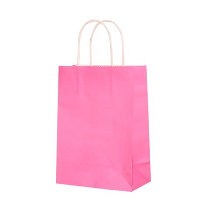 100 Pcs Kraft Paper Bags with Handles, Kraft Bags Paper Gift Bags Kraft Shopping Bags Great for Christmas Baby Showers Thanksgiving Halloween Easter Wedding Bridal Showers-9-8x4x11in