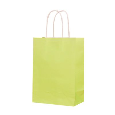 100 Pcs Kraft Paper Bags with Handles, Kraft Bags Paper Gift Bags Kraft Shopping Bags Great for Christmas Baby Showers Thanksgiving Halloween Easter Wedding Bridal Showers-8-10x5x12in